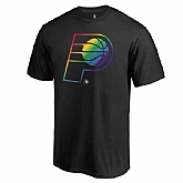 Men's Indiana Pacers Fanatics Branded Black Team Pride T-Shirt FengYun,baseball caps,new era cap wholesale,wholesale hats